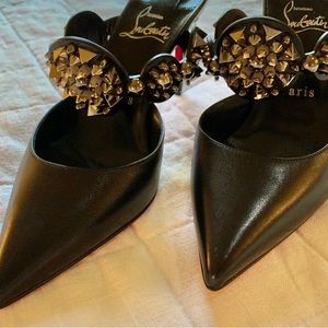 Christian Louboutin Miss Goldora Mules (Never worn)